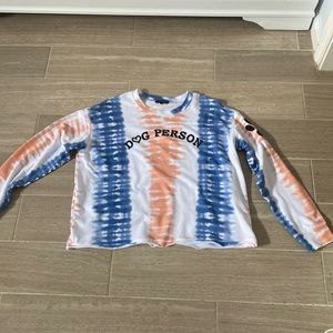 Dog person long sleeve shirt. Size XL